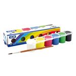 Set Milan 6 tarros de témpera de colores 25 ml