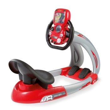 Simulador De Conducción Pilot V8 Rojo Y Negro 370206 Smoby