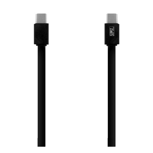 T'nB Cable de carga USB-C a USB-C 30cm negro