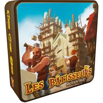 Asmodee Juegos The Builders:middle Ages (2021 Edition) - Juego De Mesa