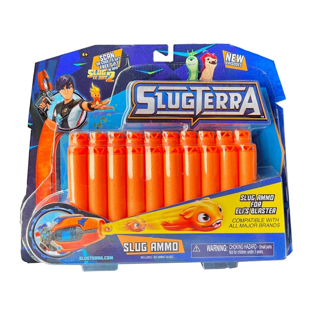 Bizak - Pack de recambios 20 dardos para pistola Slugterra Bizak.