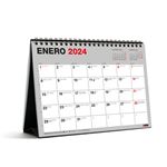 Calendario de mesa 2024 Miquelrius Basic A5 con espacio para escribir