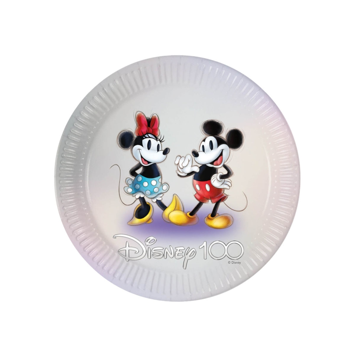 Disney - 8 Platos 23cm 100 Aniversario FSC