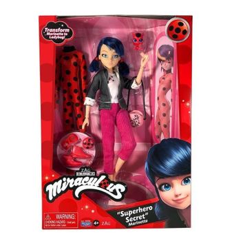 Miraculous Ladybug Cat Noir Marinette Figura Accesorios 4+