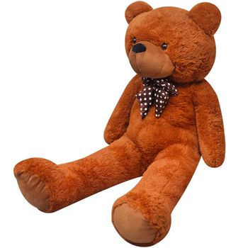 Oso De Peluche Grande Xxl Marrón 160 Cm Vidaxl