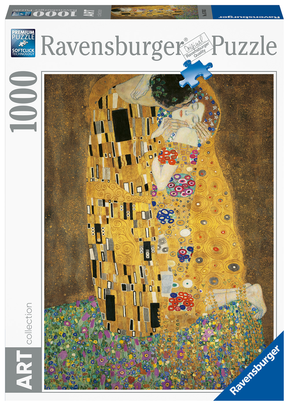 Puzzle Ravensburger Klimt El Beso 1000 piezas