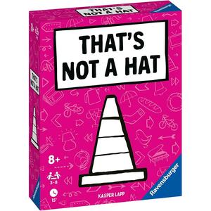 Ravensburger - Juego de cartas familiar That's not a hat: Versión Española ㅤ