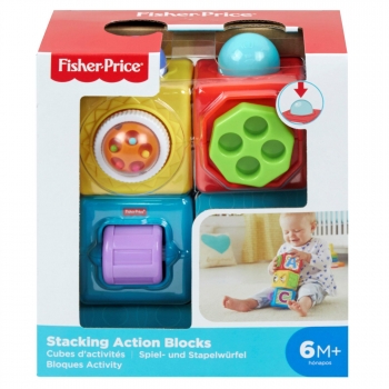 Fisher Price Bloques Aplicables, de 6 a 12 meses