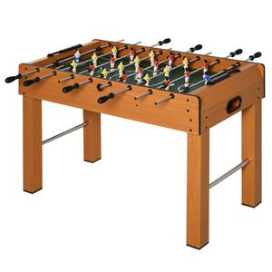 Homcom - Futbolín madera 122 x 61 cm