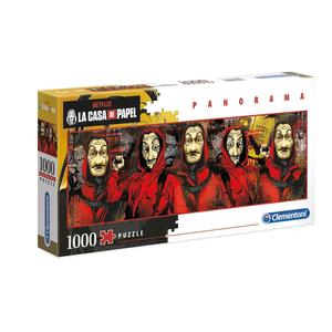 La casa de papel - Puzzle panorama 1000 piezas