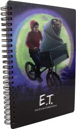 Libreta 3D E.T. Elliot en bici