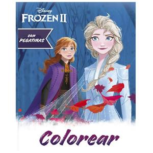 Libro Personajes para colorear con Pegatinas (Varios modelos)