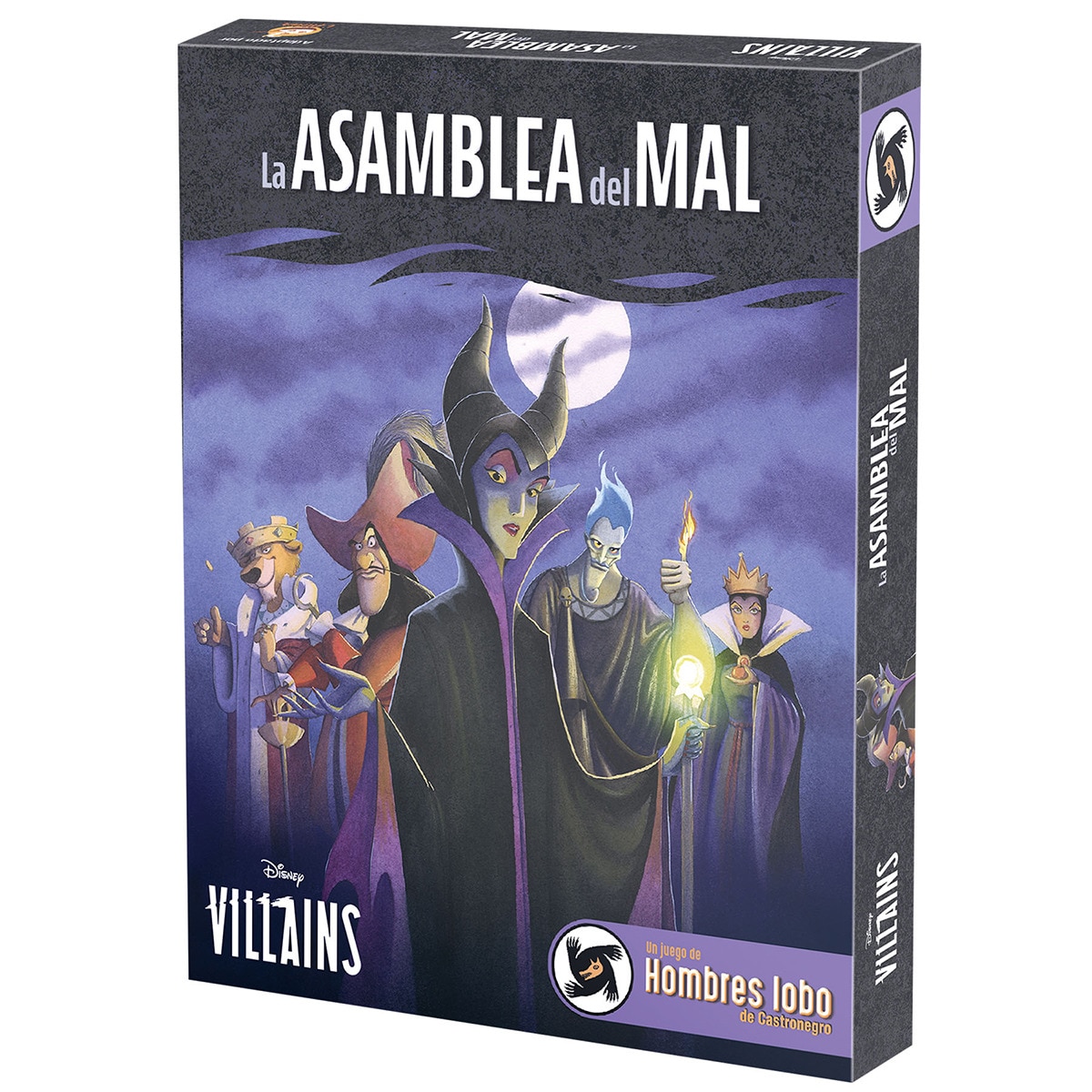 Zygomatic - Juego De Cartas La Asamblea Del Mal: Villanos De Disney (Los Hombres Lobo De Castronegro)