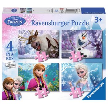 4 Puzzle Frozen 12-16-20-24