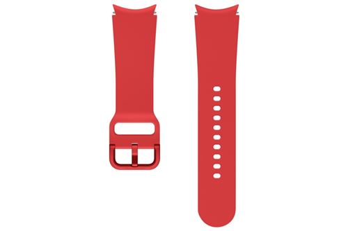 Correa deportiva Samsung Rojo para Galaxy Watch4 20 mm S/M