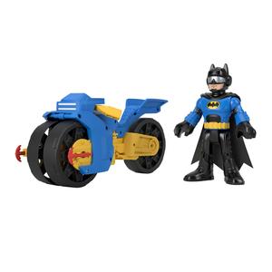 Fisher Price - Batman - Vehículo de juguete Imaginext DC Super Friends Batman con Moto XL ㅤ