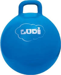 Ludi Pelota Saltarina 45 Cm Azul