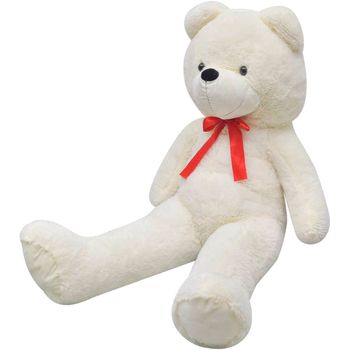 Oso De Peluche Xxl Blanco 160 Cm Vidaxl