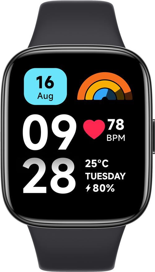 Smartwatch Xiaomi Redmi Watch 3 Active Negro