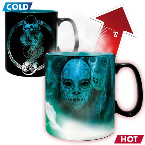 Taza termocromática Harry Potter - Voldemort