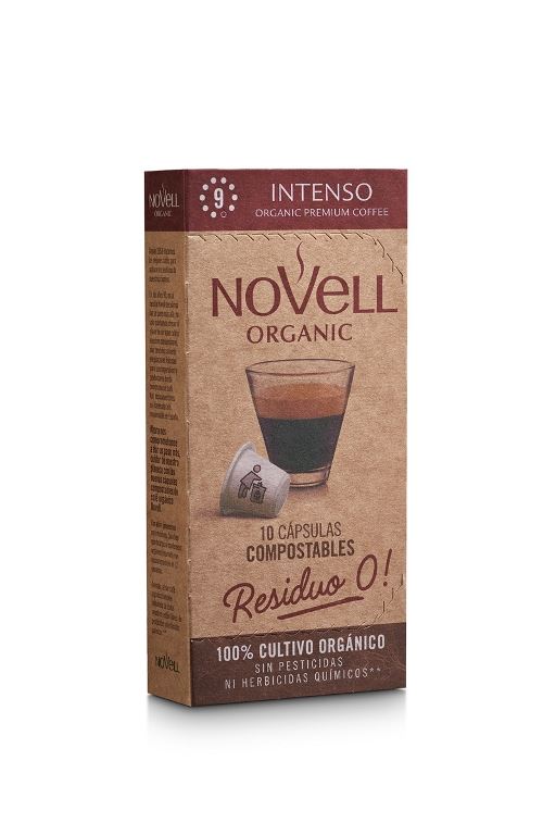 10 cápsulas de café Nespresso Novell  Intenso