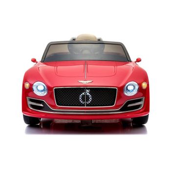 Bentley Exp12 Coche De Batería Para Niños Rojo - Coche Eléctrico Infantil Para Niños Batería 12v Con Mando Control Remoto