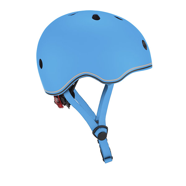 Casco GO UP Lights Sky Blue