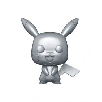 Figura Funko Pop! Juegos Pokémon Pikachu Modelo 353 | 59869 Edición Especial Plateado