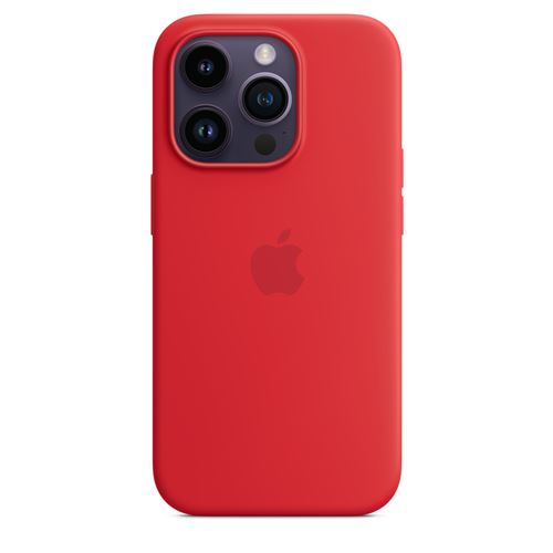 Funda de silicona Apple con MagSafe (PRODUCT)RED para iPhone 14 Pro