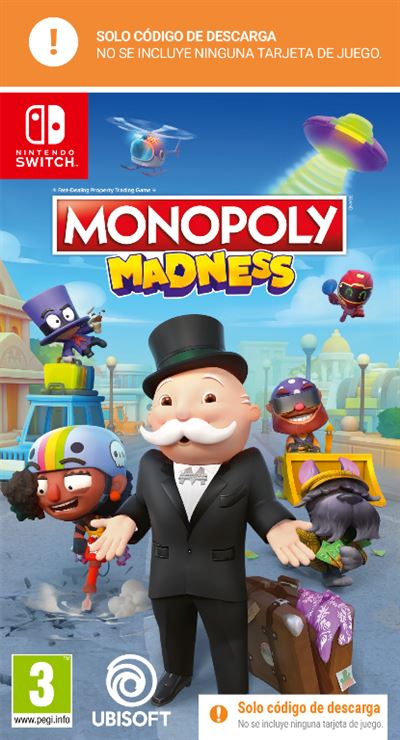 Monopoly Madness Nintendo Switch - Código de descarga