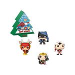 Set de 4 figuras Funko Pocket DC Navidad 4cm