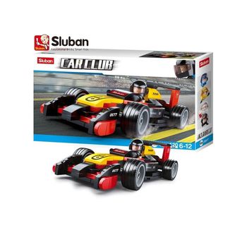 Sluban-car Club- Coche Formula1 Negro 120pcs - Panritos