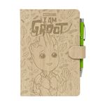 Cuaderno Premium Erik A5 con bolígrafo proyector Marvel Groot