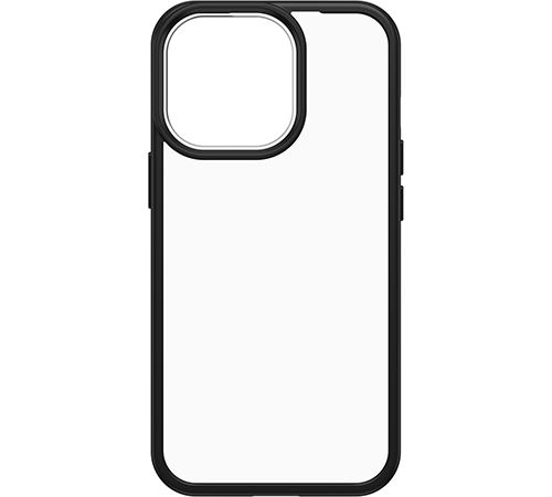 Funda Otterbox React Transparente Marco Negro para iPhone 13 Pro