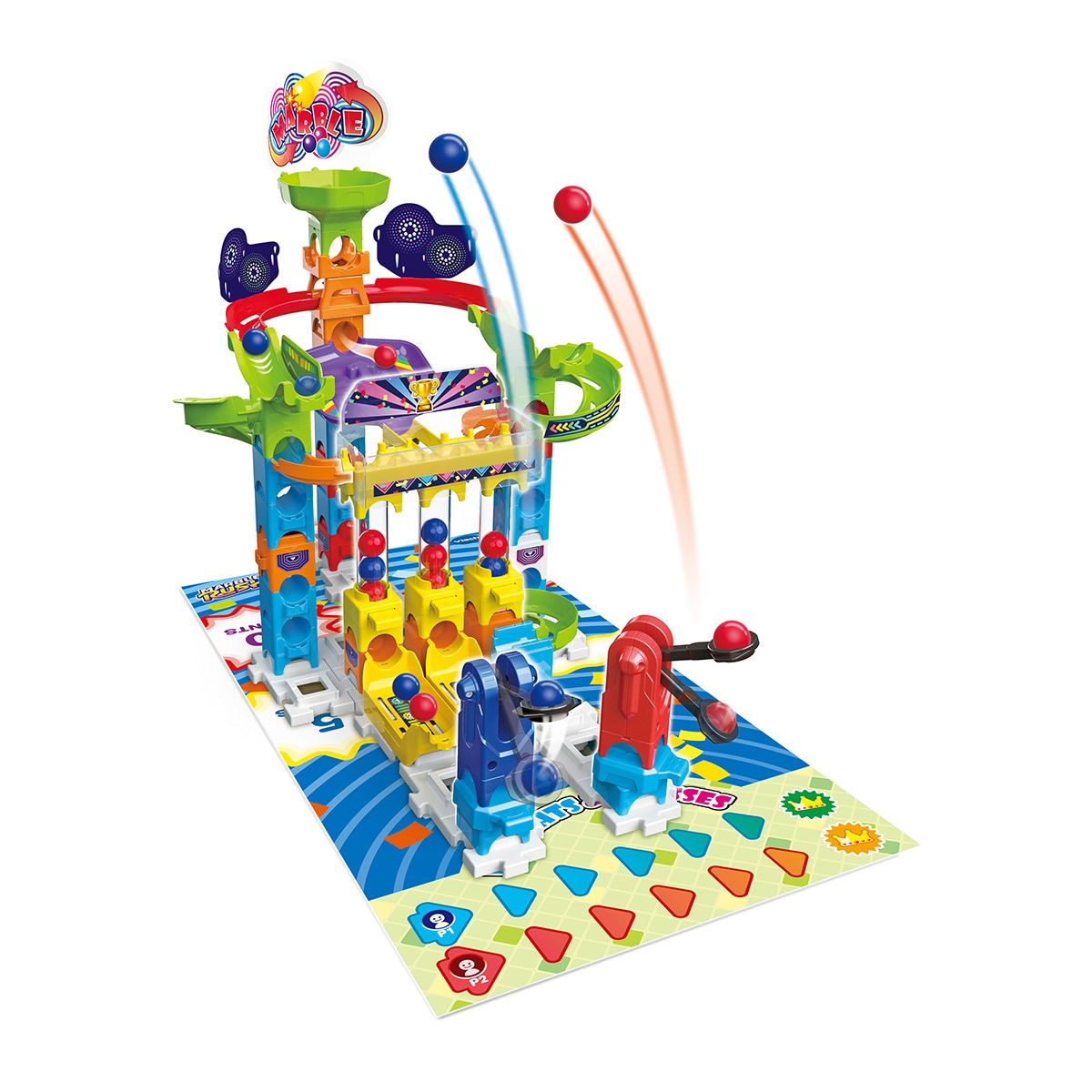 VTech - Juego de mesa Marble Rush Circuito de canicas interactivo Vtech.