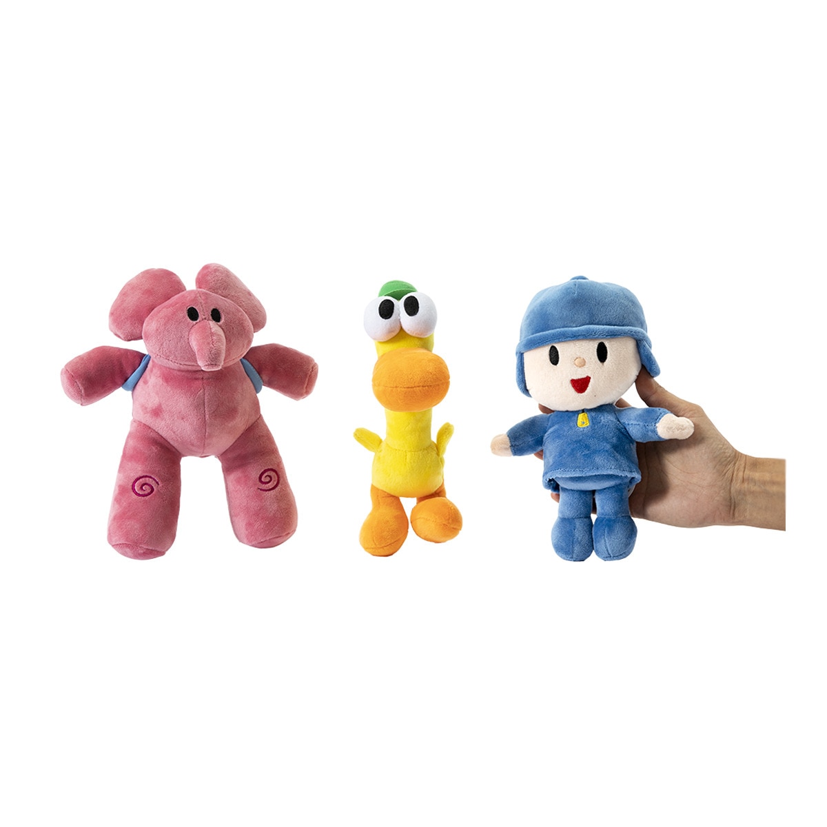 BANDAI - Peluches Musicales Pocoyó Y Sus Amigos