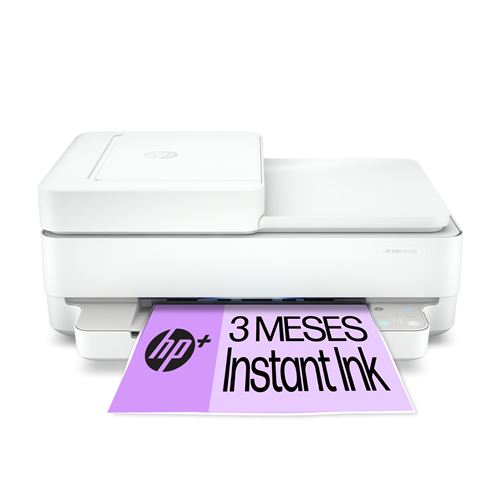 Impresora Multifunción HP Envy 6430e, WiFi, USB, color, 6 meses de impresión Instant Ink con HP+, doble cara