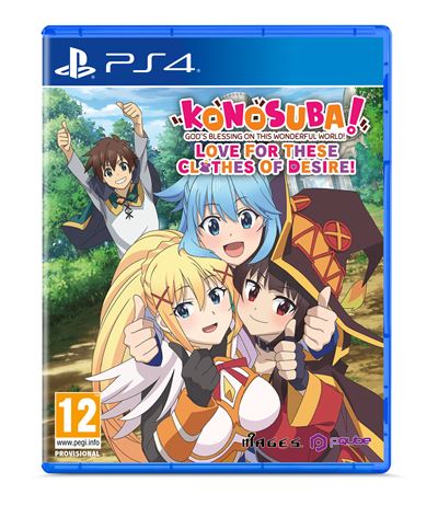 KonoSuba: God's Blessing on this Wonderful World! Love For These Clothes Of Desire! PS4