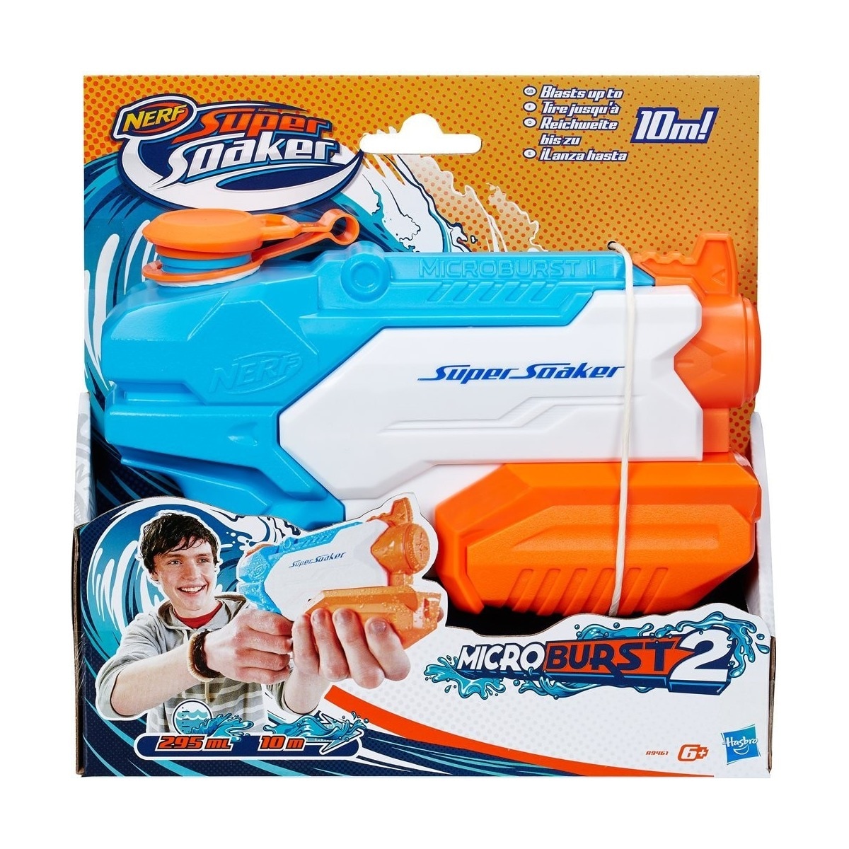 Nerf - Pistola De Agua Microburst II Super Soaker