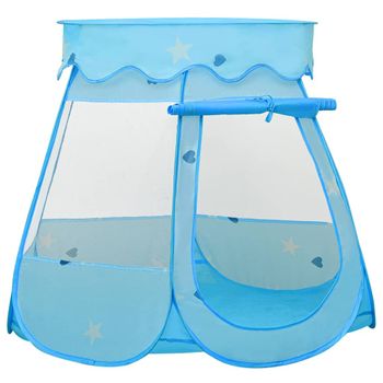 Tienda De Juegos Para Niños Azul 102x102x82 Cm Vidaxl