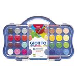 Acuarelas mini Giotto 36 unidades + 2 pinceles