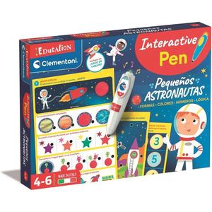 Clementoni - Juego interactivo de astronauta multicolor ㅤ