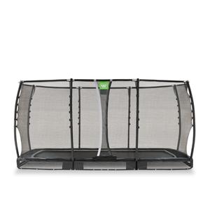 Exit - Cama elástica de suelo Allure Premium 244 x 427 cm negro