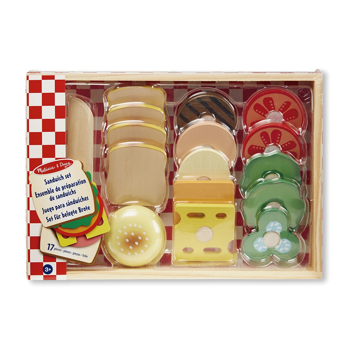 Melissa & Doug - Juego De Hacer Sándwiches