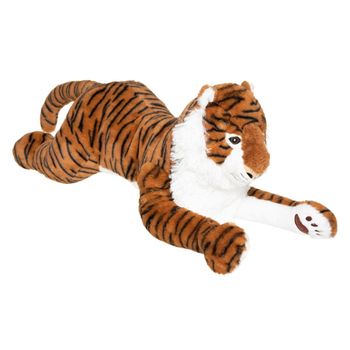 Peluche Poliester Tiger Plush Xl Atmosphera"kids"77x30x29 Multicolor