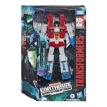 Voyager Starscream - Figura - Transformers War For Cybertron - 8 Años+