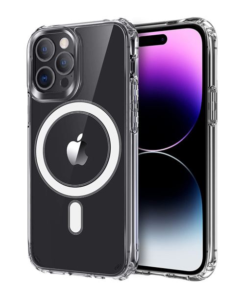 Funda 4-ok MagSafe Transparente para iPhone 15 Pro Max