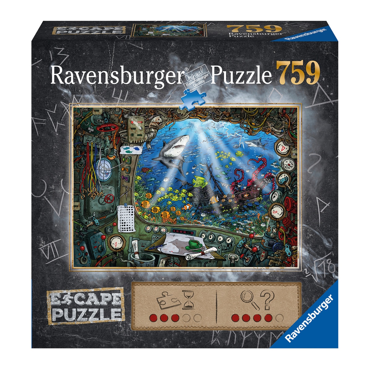 Ravensburger - Escape The Puzzle Submarino