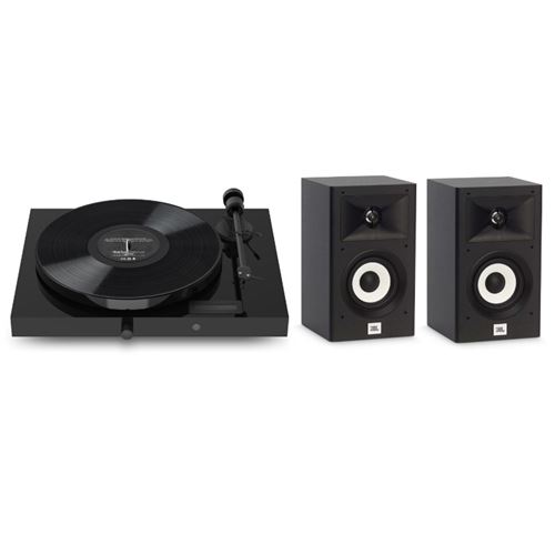 Tocadiscos Pro-Ject Jukebox E1 + Altavoces JBL A120 Negro