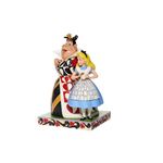 Figura Enesco Disney Alicia en el País de las Maravillas Reina de Corazones y Alicia 20cm